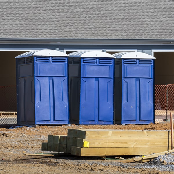 are there any restrictions on where i can place the porta potties during my rental period in Beaverdam Nevada